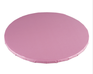 Podkład pod tort okrągły JASNY RÓŻOWY średnica 30cm