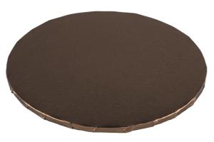 Podkład pod tort okrągły BRĄZOWY średnica 30cm