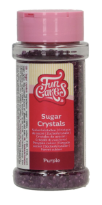 F53035 FunCakes Sugar Crystals Purple 80 g