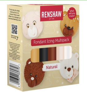 R06206 RENSHAW masa cukrowa OPAKOWANIE ZBIORCZE NATURALNE KOLORY 5X100G