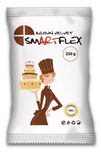 SMF012 SMARTFLEX FONDANT BROWN VELVET 250G 