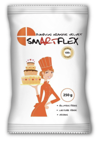 SMF023 SMARTFLEX FONDANT ORANGE VELVET 250G 