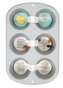 WILTON RECIPE RIGHT® 6 CUP JUMBO MUFFIN PAN