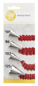 WILTON zestaw tylki 4szt #86 #100 #102 #125