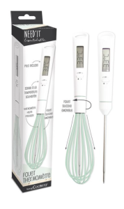 SCRAPCOOKING NEED'IT WHISK THERMOMETER