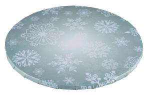 Podkład pod tort okrągły SNOWFLAKE średnica 30cm