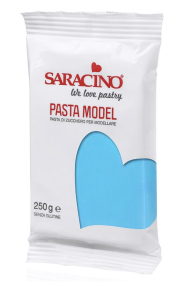 Masa cukrowa Saracino błękit (celeste) 250g