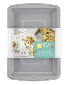 WILTON RECIPE RIGHT® FORMA PODŁUŻNA Z POKRYWKĄ 32,5X22,5X5CM