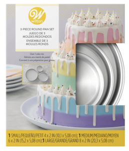Zestaw okrągłych blach WILTON TIERED TRIO/3