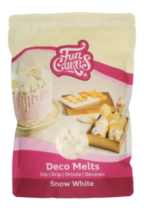 F25200 FunCakes Deco Melts -Snow White- 1kg