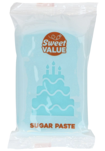 Masa cukrowa NIEBIESKA  SWEET VALUE 200g  