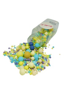 Posypka cukrowa - Sprinkle It! - Pastel Bubbles Mini, 100 g