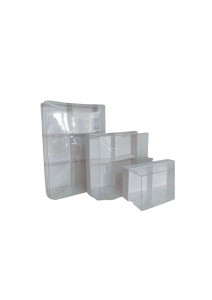 PUDEŁKO NA 2 MONOPORCJE/MUFFINY BIAŁE 17,5X8,5X7,5 CM/zgrzewka 10szt.